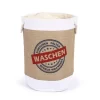 Franz Müller Wäschebehälter, 60 L, Jute/Baumwolle, Beige/weiß 5