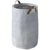 Wenko Wäschesammler, 75 L, Polyester, Weiß/braun 7